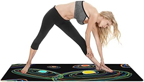 Yfbhwyf joga prostirka - premium prostirka debljine 2 mm, prianjanje visokih performansi, ultra gusta jastuka za podršku