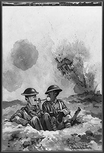 PovijesnaFindings Foto: Rast demokracije, 1917., Prvi svjetski rat, Drugi svjetski rat, bitka, leteća artiljerija, rov