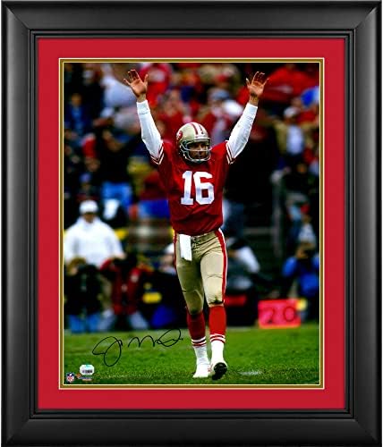 Joe Montana San Francisco 49ers uokviren Autografirano 16 '' x 20 '' Fotografije za ruke - Autografirane NFL fotografije