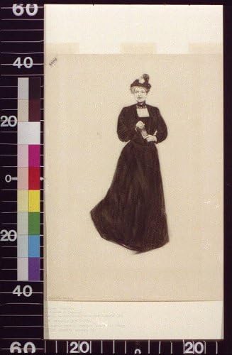 Fotografija povijesnih problema: Majka prvaka, Charlotte Harding, 1901, žena, moda