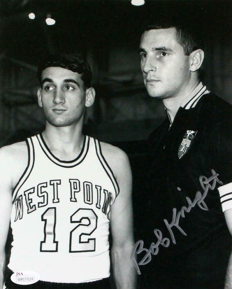 Bob Knight Autographed 8x10 W/Coach K Photo -Jsa W *Silver - Fotografije s autogramima