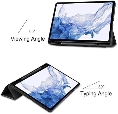 Slučaj za računalo tablet kompatibilan sa Samsung Galaxy Tab S8/S7 slučaj 11 inčni tablet, TPU stražnja školjka, vitka lagana