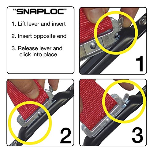 Snaplocs E-Strap 2 X16 'Ratchet s učvršćivačem za pohranu u kuci i petlji