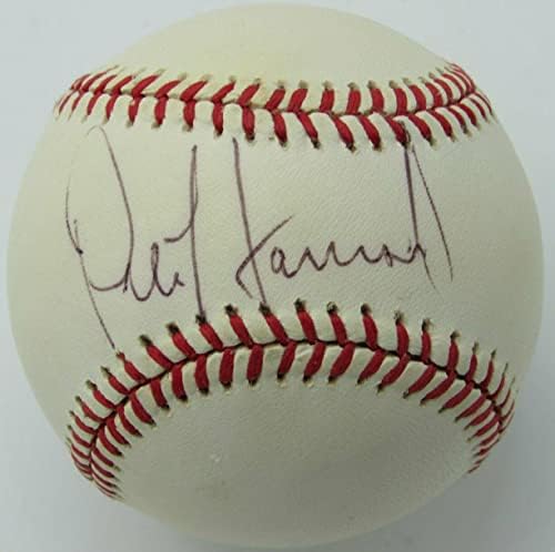 Pete Harnisch Houston Astros potpisao/autogramiran onl bejzbol 163031 - Autografirani bejzbol