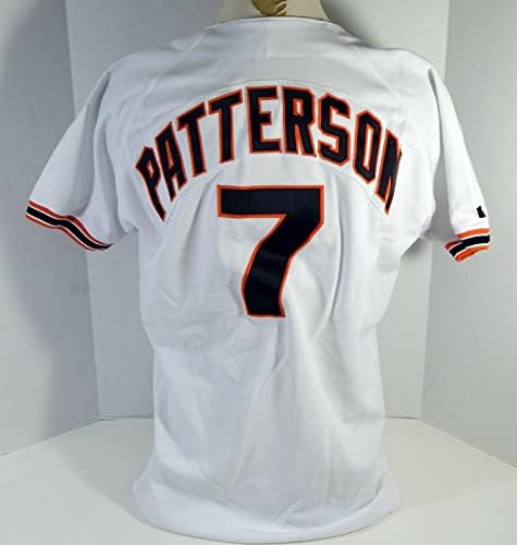 1993. San Francisco Giants John Patterson 7 Igra izdana White Jersey DP17475 - Igra korištena MLB dresova