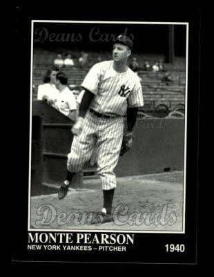 1993. Conlon 748 Monte Pearson New York Yankees NM/MT Yankees