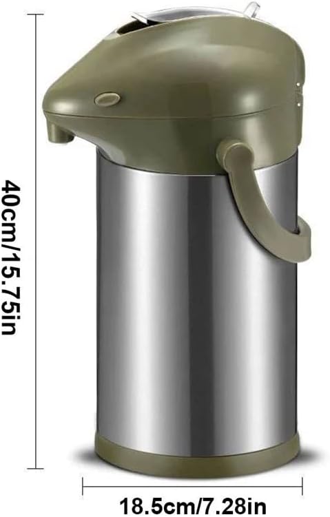 Lukeo 3l nehrđajući čelik izolirana boca s vodom Vakuum termos dvostruki sloj 24 sata održavajte toplo hladnu vodenu tikvicu