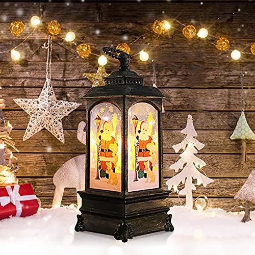 Božićna svijeća Ukrasna svjetiljka s LED svjetlom slična nedjeljnoj božićnoj svijeći LED čajna svjetiljka za božićni ukras
