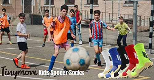 Dječje čarape za dječake i djevojčice u dobi od 6-11 godina, protuklizne nogometne čarape