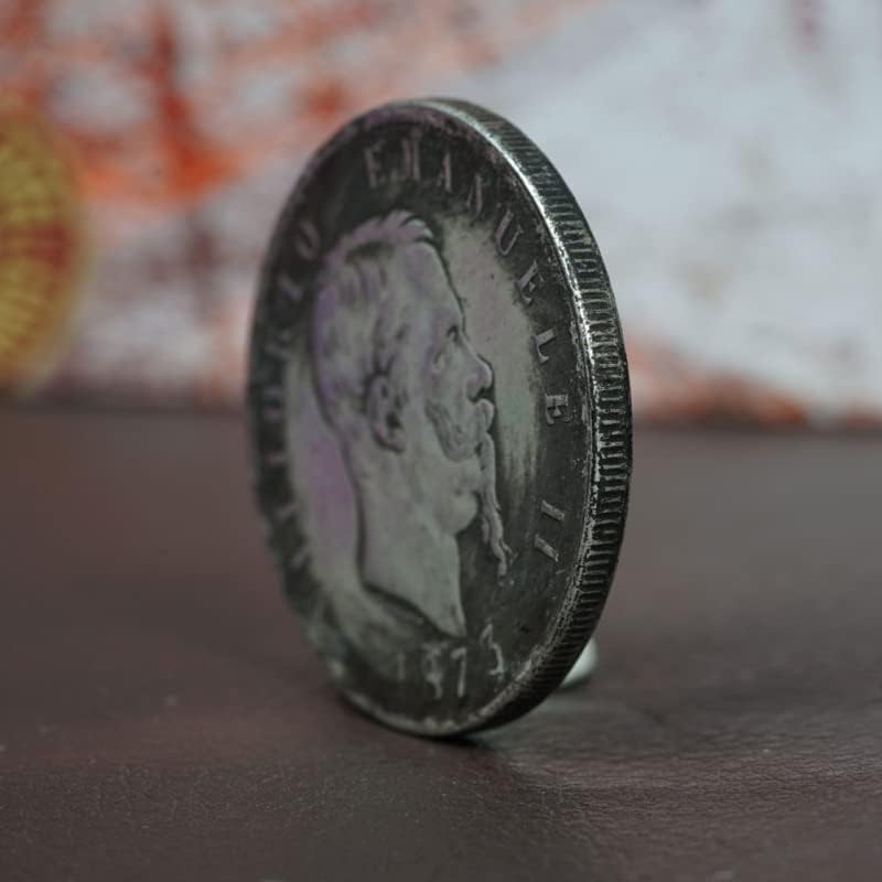 1873. Talijanski kralj Victor II Century Commemorative Silver Coin, inozemna kovanica, srebrna antička kovanica