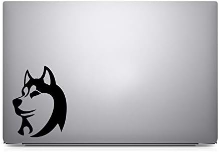 BARGAIN MAX naljepnice Jednostavno Husky Dog Decal Notebook Laptop 5.5