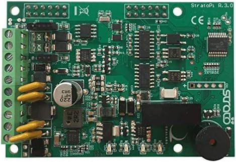 SFERA LABS STRATO PI UPS PI4B 4GB-DIN-RAIL CASE, UPS, RS-232/RS-485, sat u stvarnom vremenu, hardverski čuvar, zujanje, čip