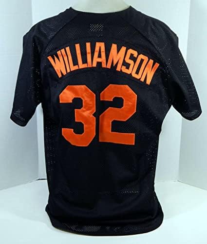Baltimore Orioles Henry Williamson 32 Game Koristio se Black Jersey Spring Training 7 - Igra korištena MLB dresova