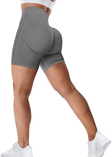 Yeoreo bešavne kratke hlače s visokim strukom za žene Smile Contour Biker Shorts Shorts Gym Yoga Workout