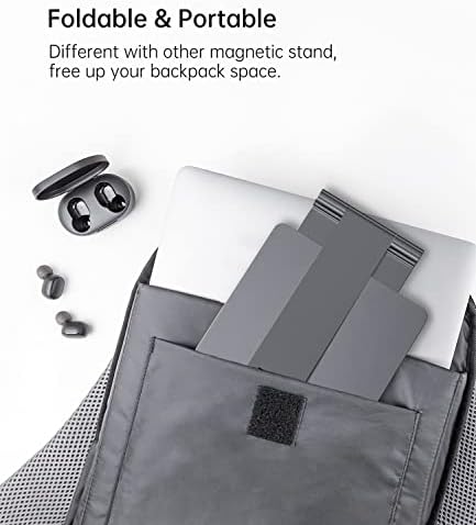 KU XIU sklopivi magnetsko stajalište za iPad Pro 11 '', prijenosni dodatni držač za stolnu površinu od 360 ° kompatibilan