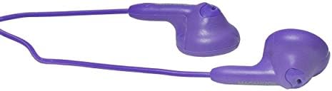 Magnavox MHP4820m-PL gumice uši s mikrofonom u ljubičastoj | Dostupno u ružičastoj, ljubičastoj, bijeloj, crnoj i plavoj