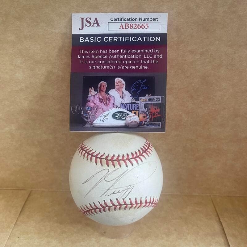 Manny Ramirez Dodgers/Red Sox potpisao je Vintage N.L. Baseball JSA AB82665 - Autografirani bejzbol