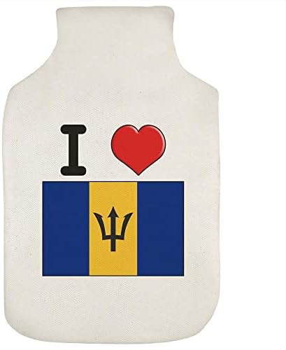 Azeeda 'volim Barbados' pokrov za bocu s toplom vodom