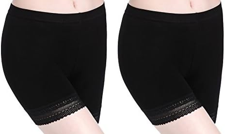 Ženske čipke kratke suknje sigurnosne gaće gaće - rastezljive ultra tanke treninge atletskih gamaša za žene