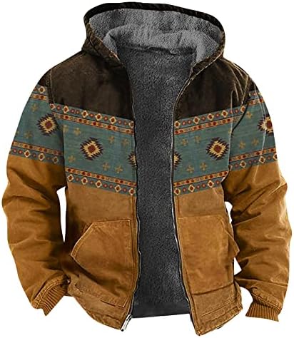 Jakne za muškarce personalizirani ležerni ispis džemper s patentnim zatvaračem s dugim rukavima debeli pamučni odijelo zimske