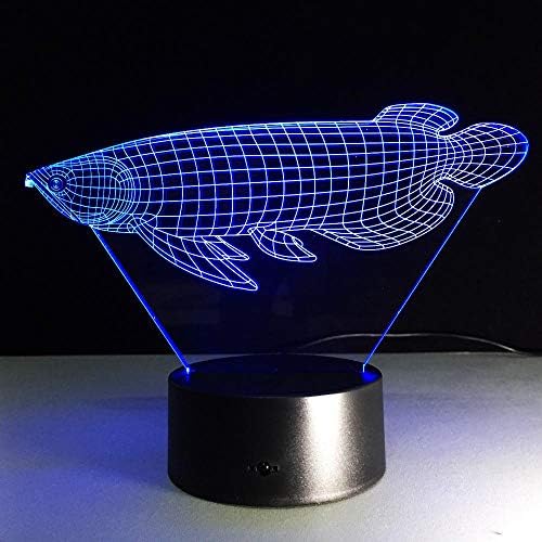 3. Simulacija ribe lampa stolna lampa 5. dekor šarena novost Rasvjeta Dječja igračka kao poklon