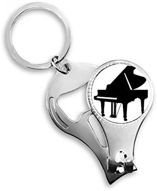 Klavir klasični glazbeni instrument uzorak noktiju za nokat ring ring lanaca za otvarač boca za bočicu