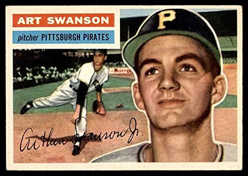 1956. Topps 204 Art Swanson Pittsburgh Pirates VG/EX Pirates