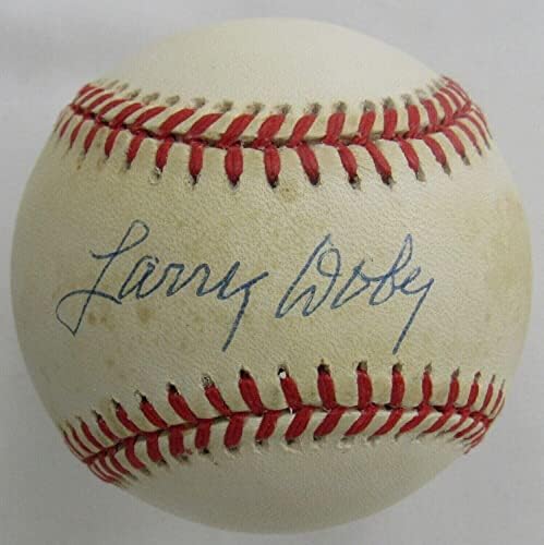 Larry Doby potpisao je autografski autogram Rawlings Baseball JSA AG62970 - Autografirani bejzbol