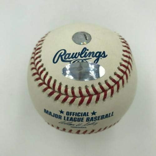 Mariano Rivera potpisao je jako natpisani stat bejzbol Steiner & MLB hologrami - Autografirani bejzbols