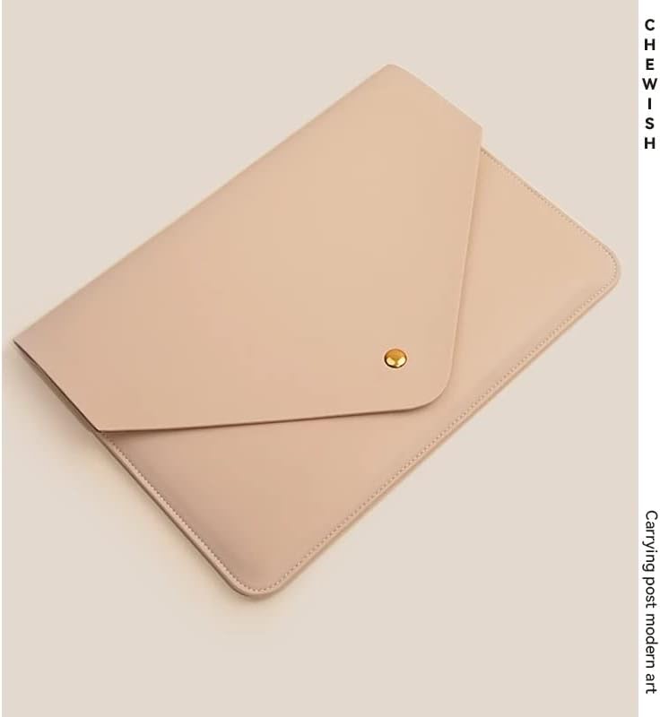 Yebdd Notebook Rukav bijela boja Laptop torba 13 15 16 računalna futrola PU koža