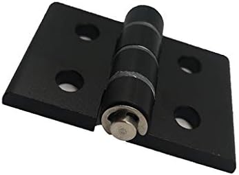 Czdyuf 2pcs Europski standardni crni metalni CNC Aluminijski namještaj za vrata za hardver za teška vrata