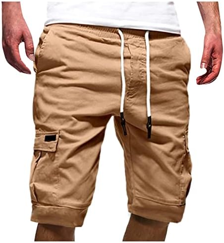 Wenkomg1 muške kratke hlače, vojne multi-džepove teretne kratke kratke hlače taktičke kratke hlače na otvorenom rastezljivom