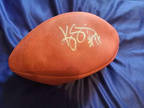 Korey Stringer rijetki D.01 JSA CoA potpisali su službeni nogometni autogram NFL -a - Autografirani nogomet