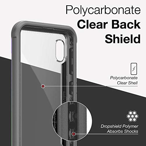 Serija Raptic Shield, Samsung Galaxy A10E Slučaj telefona - Testiran vojni razred, testiran anodizirani aluminij, TPU i polikarbonatni