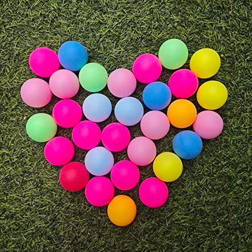 120 pcs/pakiranje mix u boji zabava ping pong kuglice Bulk-40 mm, 2,4 g stolni tenis plastične kuglice za zabavu, kreativna