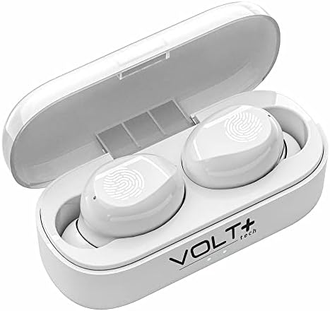 Volt Plus Tech Slim putovanja Wireless v5.1 Earbuds kompatibilno s vašim Asus TUF Gaming VG249Q1R Ažurirani mikro tanki kućište