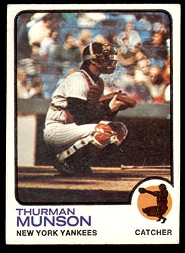 1973. Topps 142 Thurman Munson New York Yankees VG Yankees