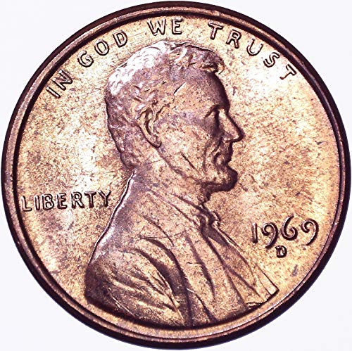 1969. D Lincoln Memorial Cent 1c o necirkuliranom