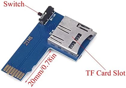 Teckeen Plastic Dual System Dual TF kartica Adapter memorijska ploča za Raspberry Pi 4B/3B+/3b/nula W